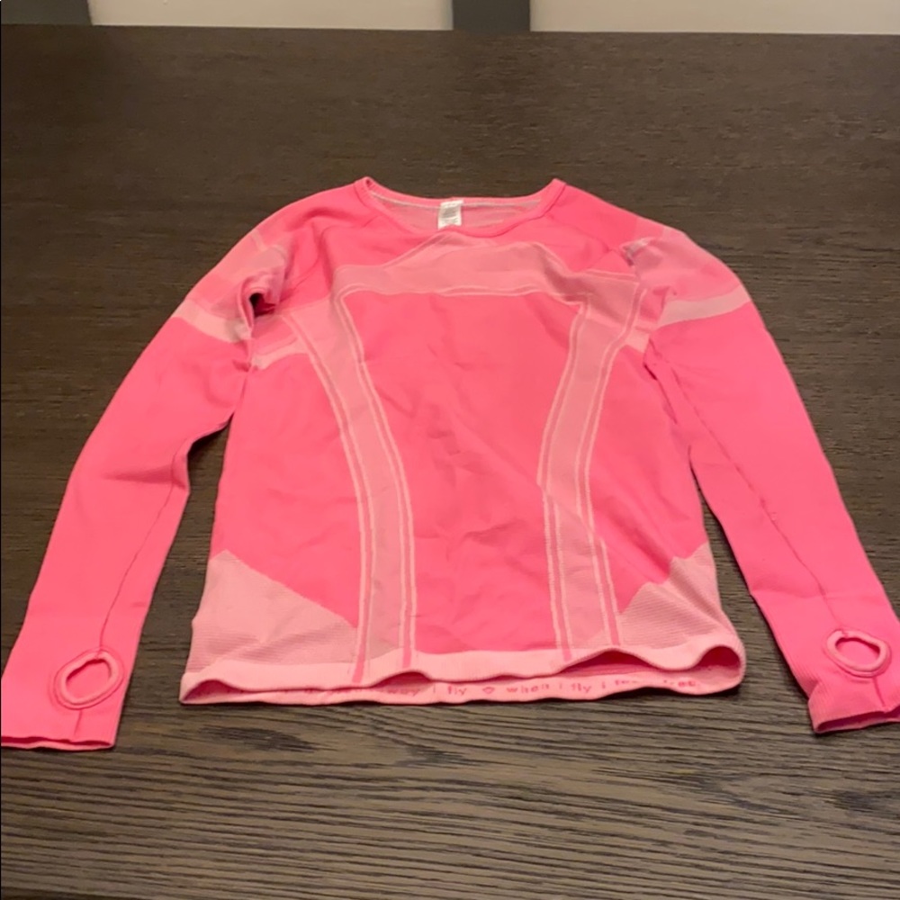 Ivivva size 12 pink long sleeve